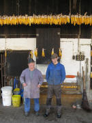 Artur und Ronny Trenkle am Kotterlehof 15.10.2008