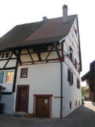 Blick nach Westen zur Dorfstube �tlingen am 18.10.2008