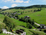 Blick nach Nordosten �ber R�tte hoch zum St�benwasen am 24.8.2008