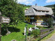 Blick nach Nordwesten zum Haus am Bach am 24.8.2008