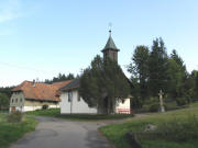 Blick nach Osten zur Kapelle St.Maria in Balzhausen - am Kapellenweg Rothäuser Land