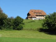 Blick vom Haslachtal nach Norden hoch zum Eggmann-Hof
