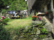 Blick nach Norden bei s'Lupfers Garten am 13.8.2008 im Kilpachtal
