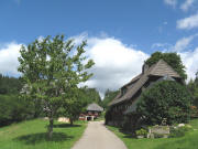 Blick nach Norden zum Kilpenhof am 13.8.2008