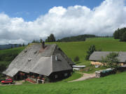 Blick nach Nordwesten zum Kilpenhof am 13.8.2008