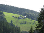 Tele-Blick von der B 500 bei Neukirch nach S�dwesten zum Kohlplatzhof am 13.8.2008