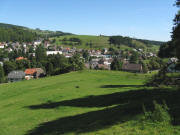 Blick von der Schlicht am 9.9.2008 nach Nordosten bis Kappel
