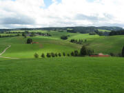 Blick nach Norden �ber Pf�ndlerhansen, Hansj�rgen und Mathisen (von rechts) bis hoch zum Thurner am 7.9.2008