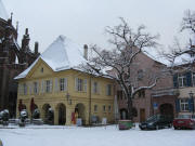 Blick nach Nordosten zu Alter Wache und C-Punkt am14.2.2009