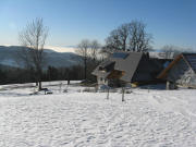 Blick nach S�dwesten �bers Dilgerh�usle zum Rheintal am 11.1.2009