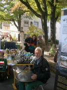 Stand von "Energie-Hunger - NEIN Danke!" am 27.9.2008 in FR-Littenweiler 