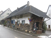 Blick nach S�dosten zu "Jeany's Schatztruhe" in Feldberg am 4.2.2009