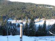 Blick nach Norden ins Seebachtal zu L�ffelschmiede und Bartleshof (rechts) am 9.1.2009