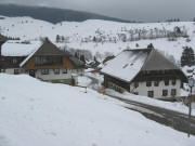 Blick nach Norden �ber Weg zur Schanz am 27.1.2009