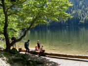 Blick nach S�den �ber den Feldsee am 29.7.2009