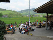 Blick nach Norden vom Gummenwald ins Ibental am 1.5.2009