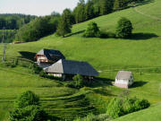 Tele-Blick nach Norden zum Sattelgrundhof am 18.5.2009