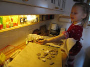 Pl�tzchen backen am 18.12.2009