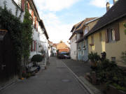 Westliche Ringstrasse in Ettenheim am 28.10.2009 - Blick nach Osten
