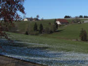 Blick nach Nordwesten zum Oberen Fahrenberg am 21.10.2009