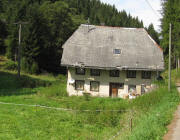 Blick nach Norden zum Felsenh�usle am 7.9.2009