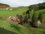 Blick nach Norden über Grubdaniel zum Raubühl (links) und Pflingsteck am 28.10.2009