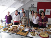 Tag der Offenen T�r bei FSM Elektronik am 18.10.2009: Catering durch Zarduna Schule