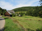 Blick nach Norden zum Klausenmartinshof am 7.9.2009