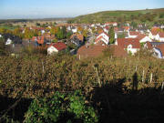 Blick vom Brunsberg nach Nordwesten �ber Malterdingen am 27.10.2009