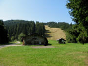 Blick nach S�den hoch zum Rohrhardsberglift am 8.9.2009 mittags