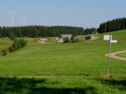 Blick nach Norden zu den Leimgrubenh�fen am 8.9.2009