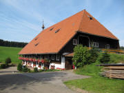 Blick nach Westen zum Unterfallengrund-hof (Fallershof) am 7.9.2009
