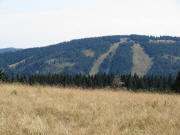 Tele-Blick vom St�benwasen nach Osten zum Fahle Loch am 12.9.2009
