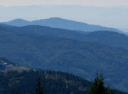 Tele-Blick vom St�benwasen nach S�den �bers Hasenhorn zur Hohen M�hr am 12.9.2009