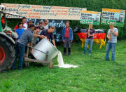 Milchstreik im Glottertal Anfang September 2009