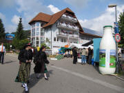 Blick nach Norden am 19.9.2009: Leistungsschau Gewerbegebiet St.Peter