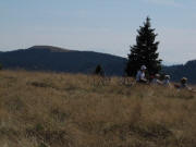 Tele-Blick vom St�benwasen nach S�dosten zum Herzogenhorn am 9.9.2009