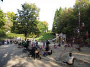 Spielplatz Wiehre am 23.9.2009 in der Urachstrasse