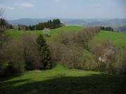 Blick nach Nordwesten �ber die Immi zum Kandel am 17.10.2010 - Rummlerhof rechts und Holzbeuge links