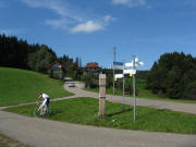 Blick nach Norden zum Gasthaus B�reneckle am 22.9.2010
