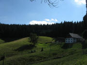Blick nach S�dosten zum H�usle im Fallersloch am 1.9.2010