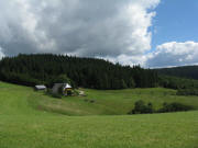 Blick nach Osten zum Klausbubenh�usle am 1.9.2010