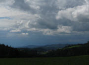 Blick von Glash�fe nach Westen zum Neuh�usle am 29.8.2010