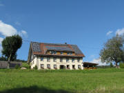 Blick nach Norden zum Gasthaus zum Sternen im Urachtal am 1.9.2010