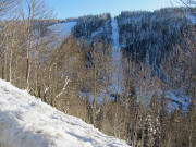 Blick nach S�den zum Fahler Loch-Lift am 16.2.2010