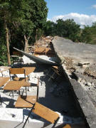 Schule von Anneliese Gutmann in Meyer auf Haiti nach dem Erdbeben