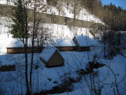 Blick nach Nordosten zur S�ge in der Ravenna am 16.2.2010