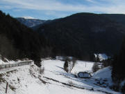 Blick nach Osten �ber den Hansenhof zum Feldberg am 21.1.2010