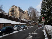 Blick nach Norden zum Lorettokrankenhaus am 12.2.2010