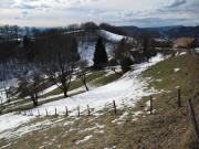 Blick nach S�dwesten auf Raitbach am 21.2.2010